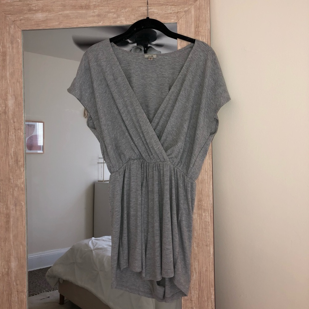 Grey Urban Outfitters Romper